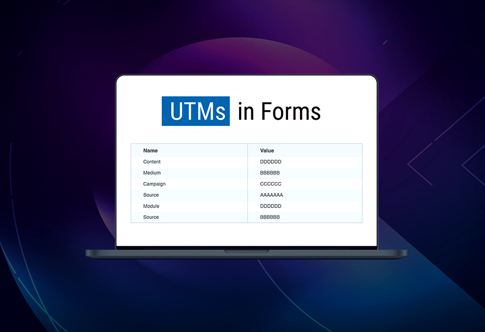How to Track UTMs in Forms