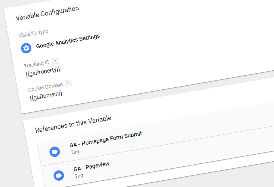 Configuring Google Analytics Variables in Google Tag Manager