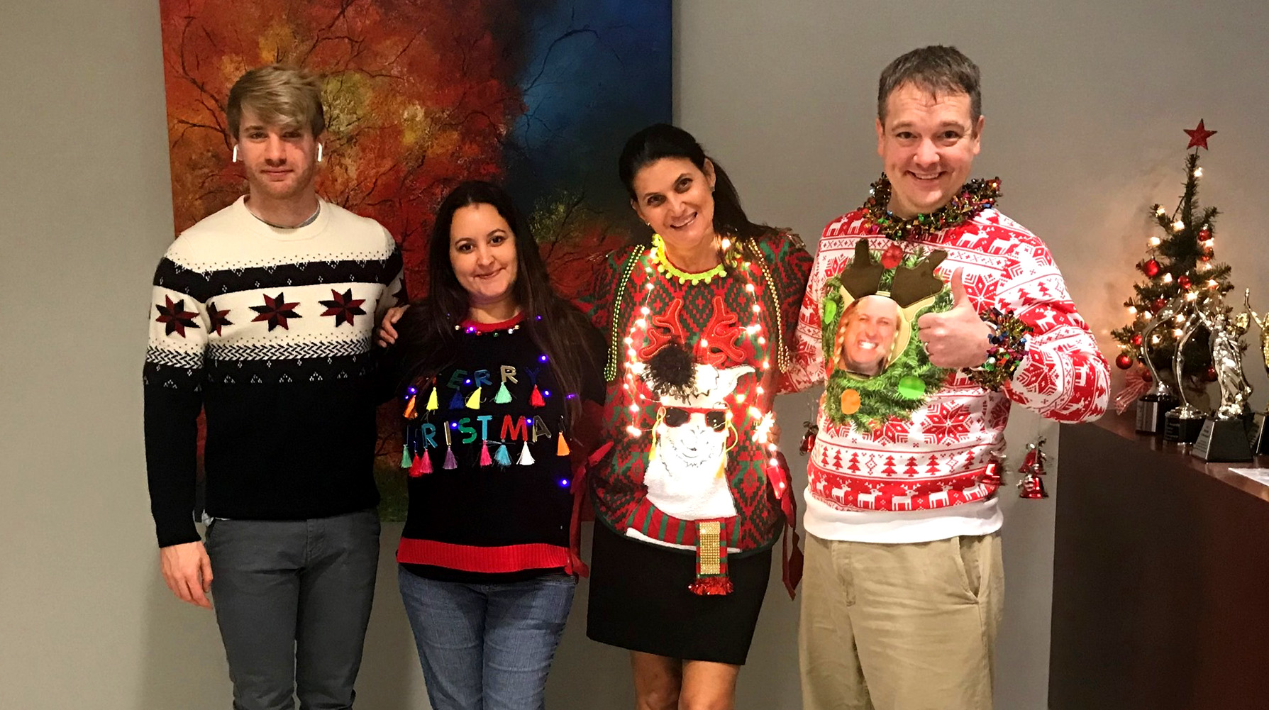 Christmas Ugly Sweater Contest