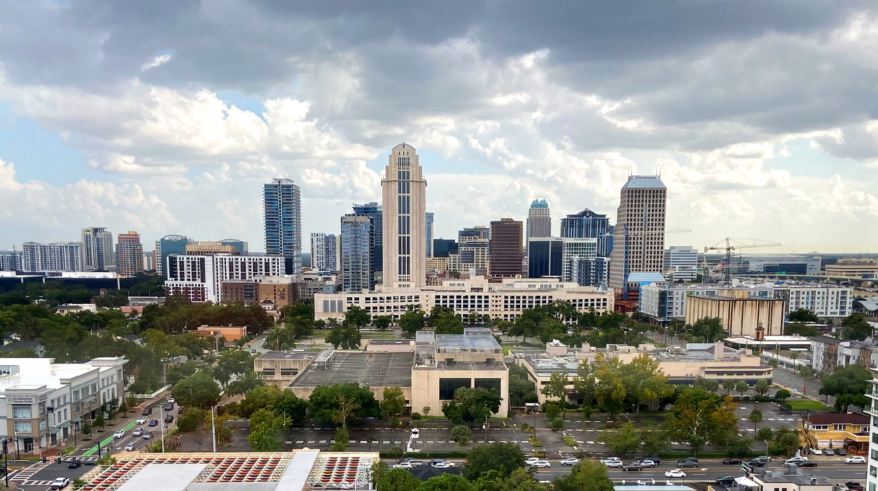 Downtown Orlando View from Solodev Headquarters