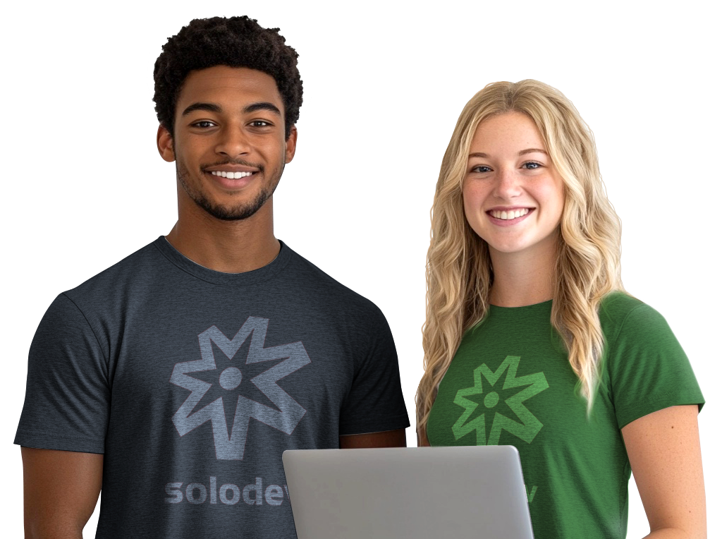 Solodev Digital Woman and Man Coders