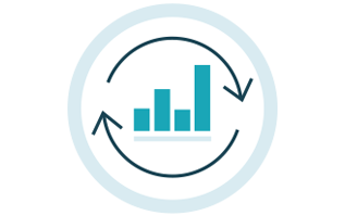 Column chart icon