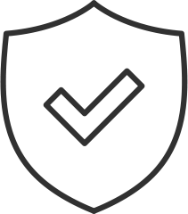 Shield with checkmark icon