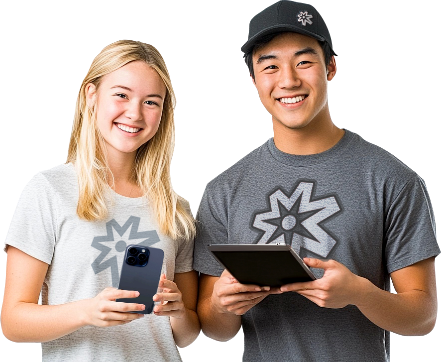 Solodev Mobile Woman and Man Coders