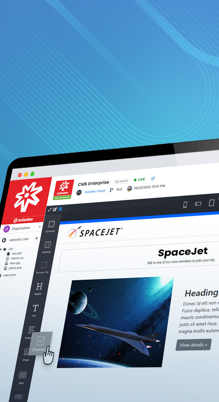 Page builder