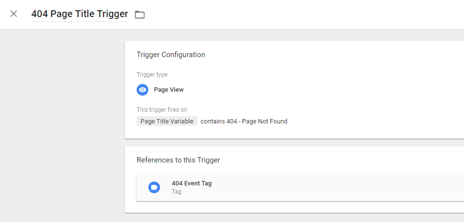 Setting up Triggers in Google Tag Manager
