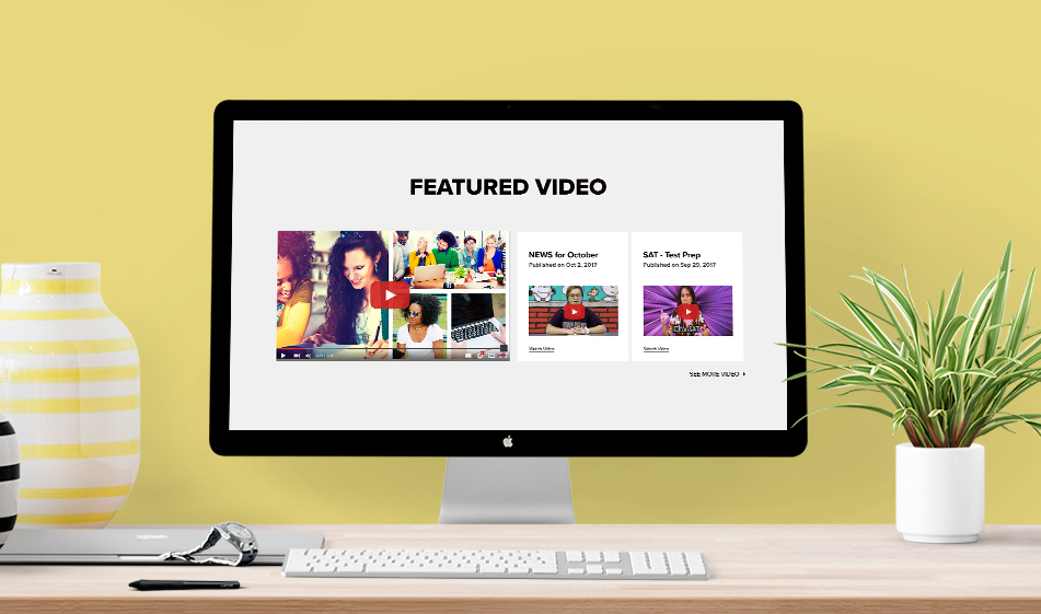 Designing a Featured Video Section for Your Website