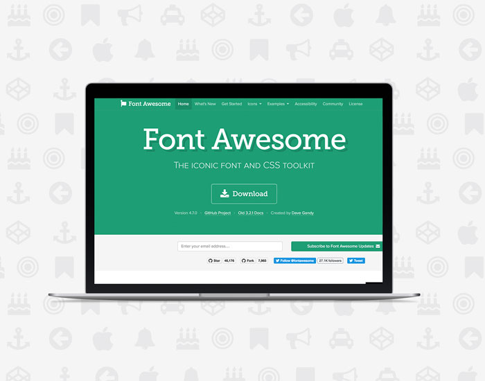 Using Font Awesome Icons