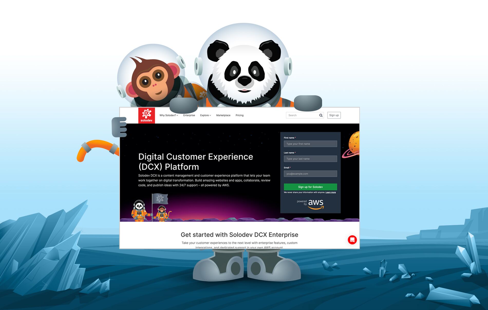 Welcome to the New Solodev Digital Customer Experience (DCX) Platform