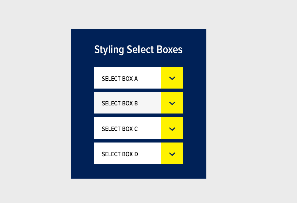 How To Style Your Select Boxes Solodev