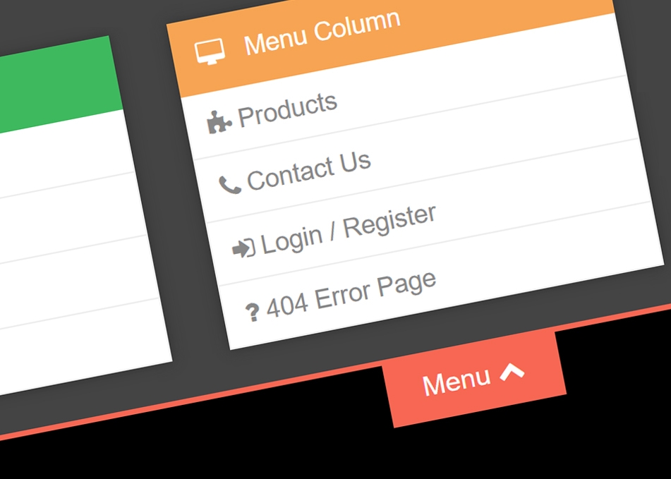 Creating a Slide Down Menu to your Navigation