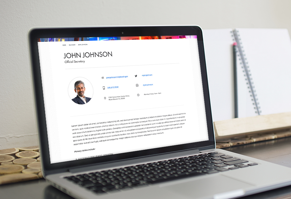 How to Create Staff Pages for Your Company
