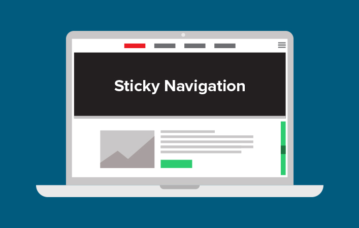 mulighed Hus Belønning Adding a Sticky Nav Menu to your Website