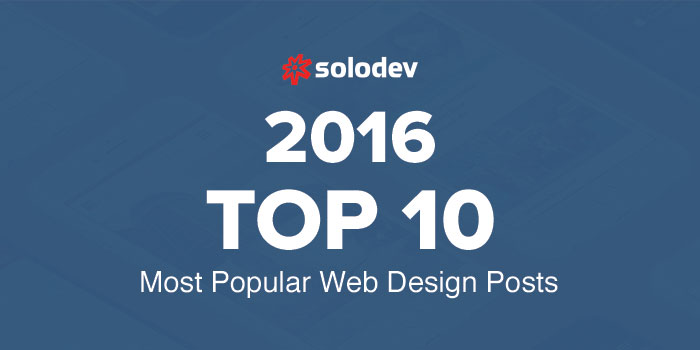 The Top Ten Most Popular Design Posts of 2016