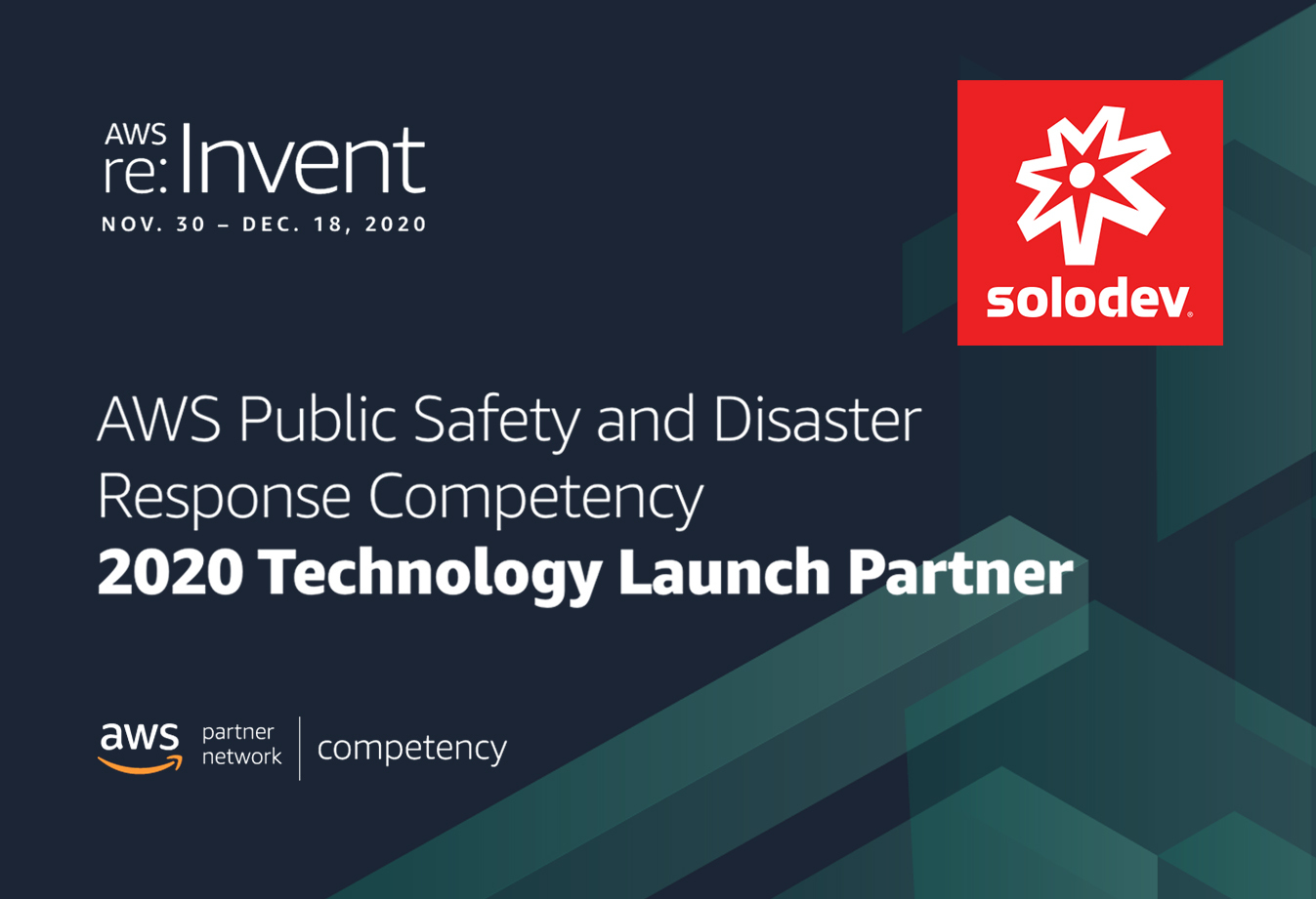 Solodev Achieves AWS Public Safety & Disaster Response Competency Status Image