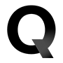 Quantcast logo icon - a stylized image of the letter "Q" in black.