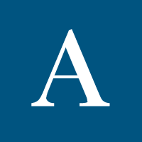 Authorize.net logo icon - a blue square with a white serif typeface "A" in the center.